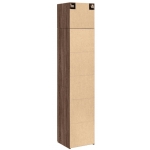 Úložná skrinka hnedý dub, kompozitné drevo